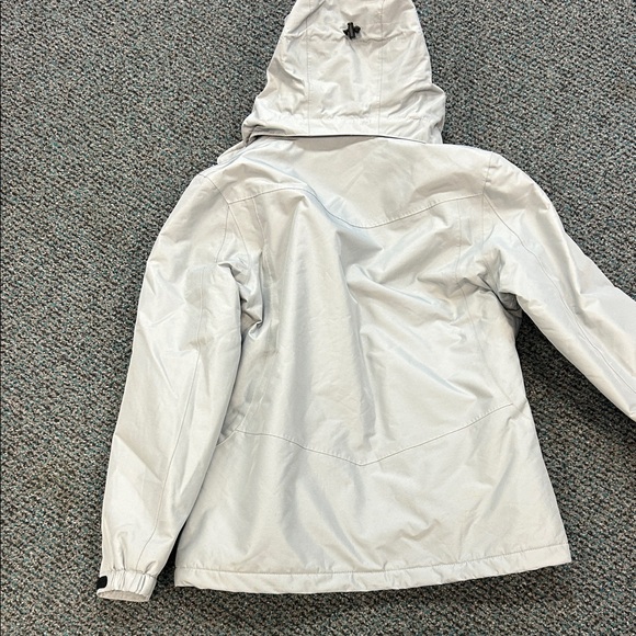 Women's Gray Soft Shell Spring/Winter Jacket - Picture 4 of 4